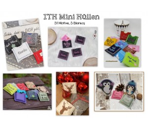 ITH Stickserie - Mini Hüllen mit Sprüchen